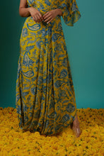 Load image into Gallery viewer, Paisley Printed Drape Dress

