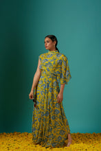 Load image into Gallery viewer, Paisley Printed Drape Dress
